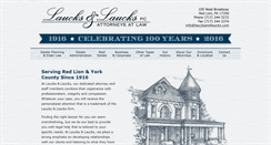 Desktop Screenshot of laucksandlaucks.com
